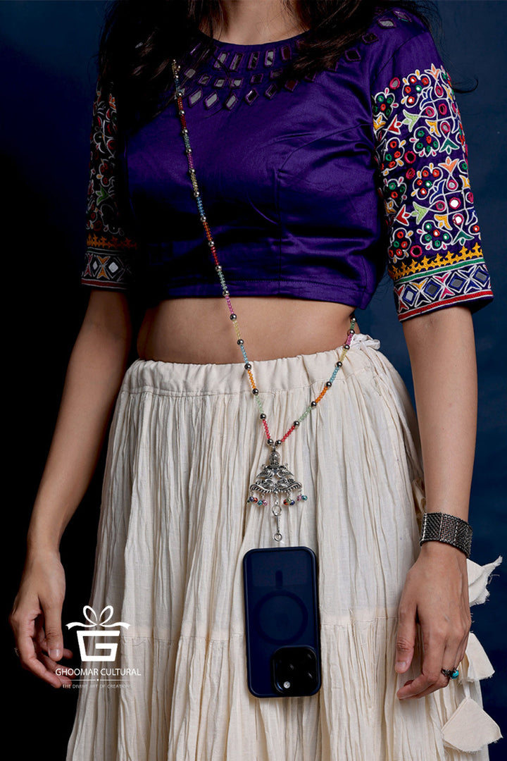 Navratri phone strap

Navratri special phone strap design

Garba night phone strap

Dandiya festival phone accessory

Navratri oxidized jewelry phone strap

Traditional Navratri necklace phone strap

Navratri fashion phone cover

Navratri special phone strap with pearls

Garba outfit matching phone strap