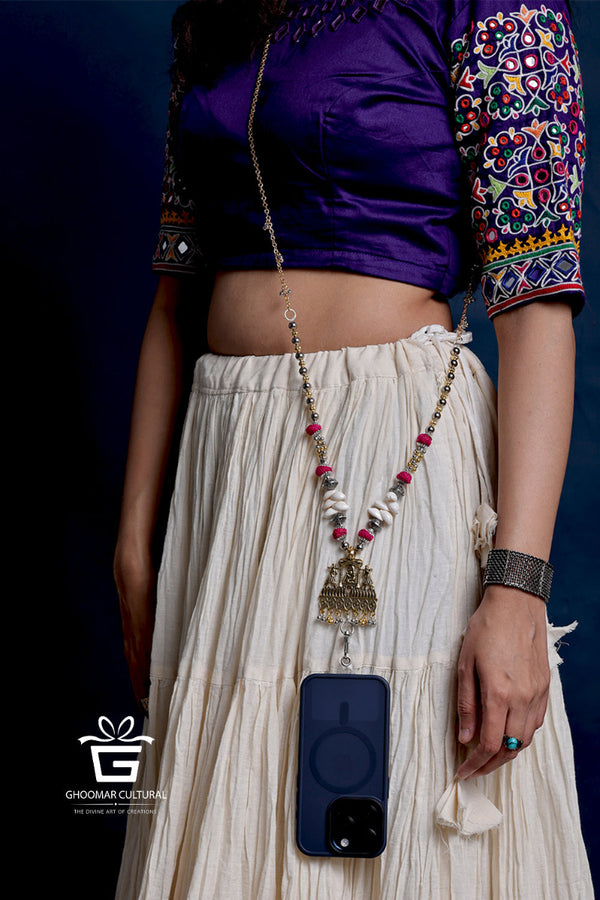 Navratri phone strap

Navratri special phone strap design

Garba night phone strap

Dandiya festival phone accessory

Navratri oxidized jewelry phone strap

Traditional Navratri necklace phone strap

Navratri fashion phone cover

Navratri special phone strap with pearls

Garba outfit matching phone strap