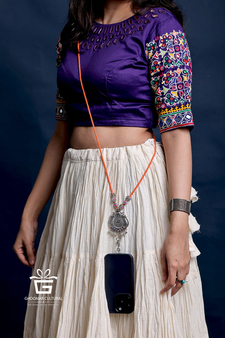 Navratri phone strap

Navratri special phone strap design

Garba night phone strap

Dandiya festival phone accessory

Navratri oxidized jewelry phone strap

Traditional Navratri necklace phone strap

Navratri fashion phone cover

Navratri special phone strap with pearls

Garba outfit matching phone strap