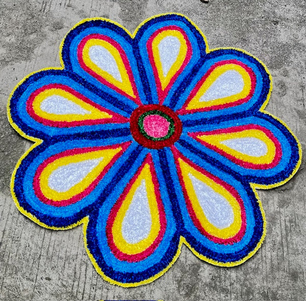 Feather woolen artificial design for diwali festival | diwali rangoli | artificial rangoli | diwali gifts