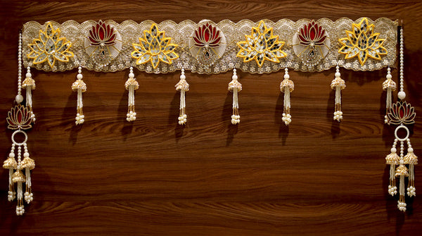 Colorful designer toran for doorway
